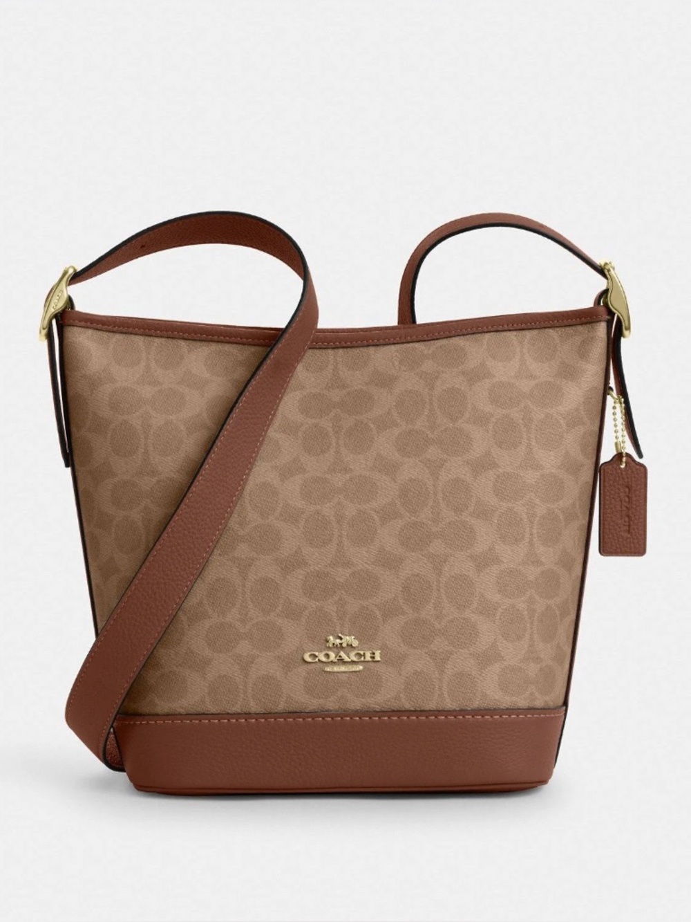 Coach Jude Duffle Bag in Signature Canvas